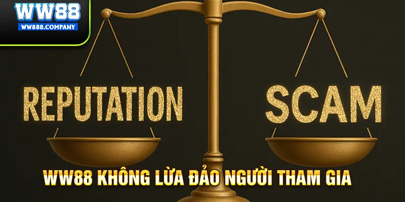 WW88 không lừa đảo người tham gia
